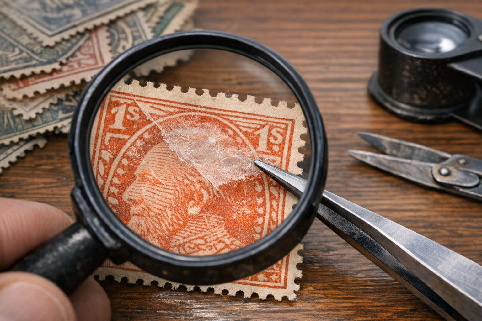 what is a thin on a stamp