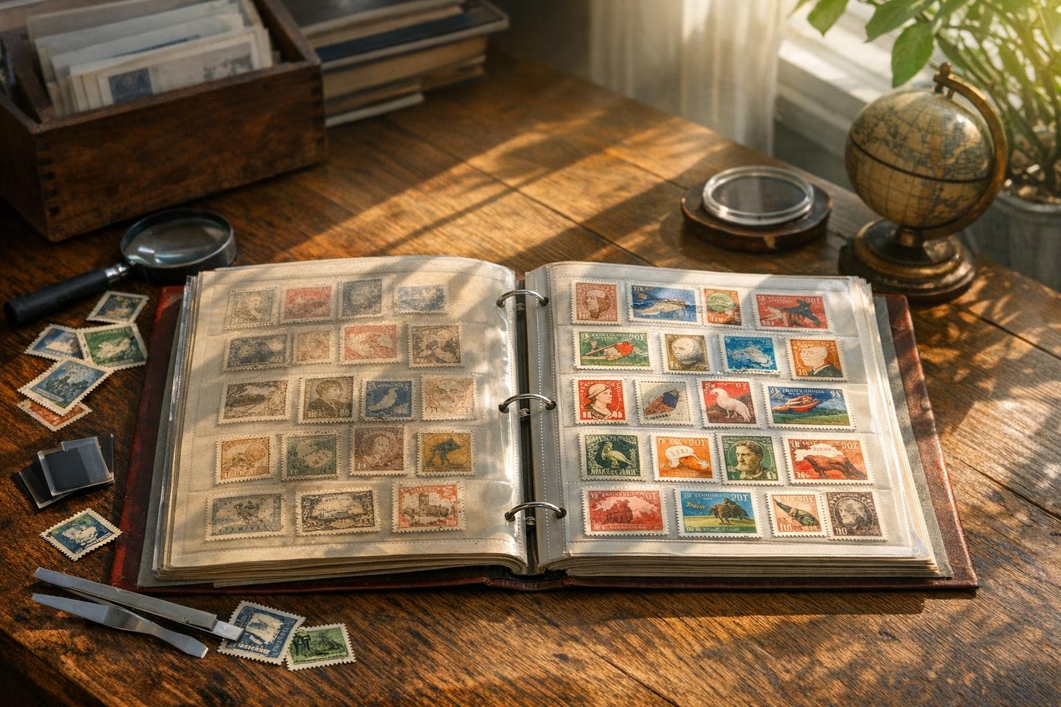 can sunlight damage stamp collections