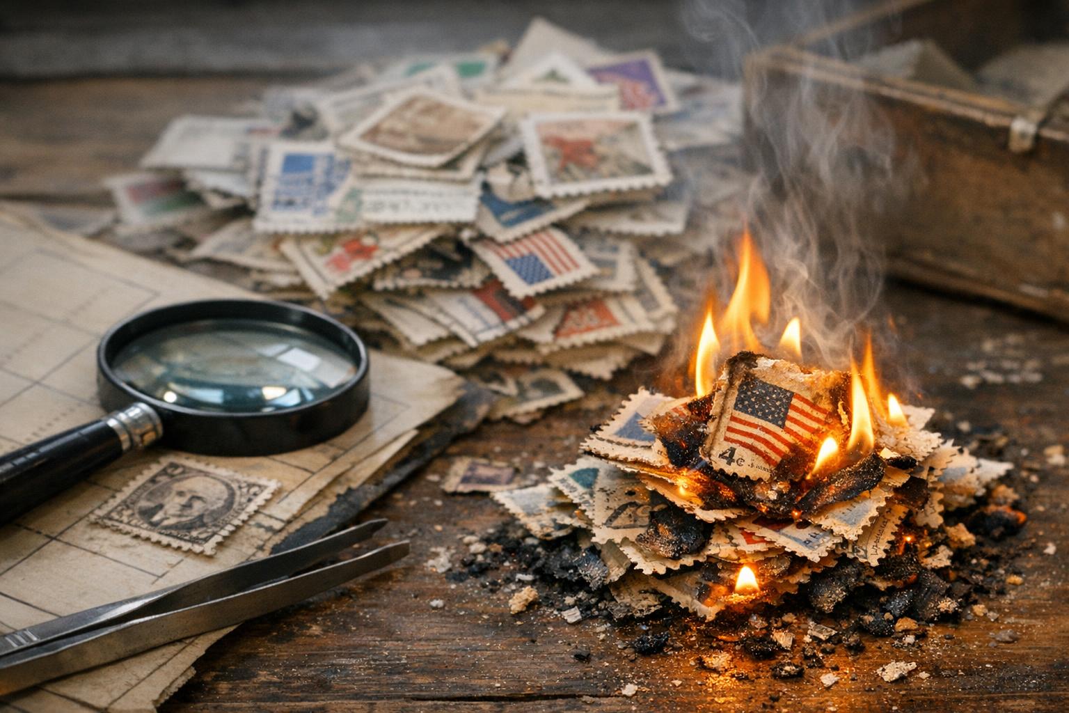 most common reasons stamps have little value