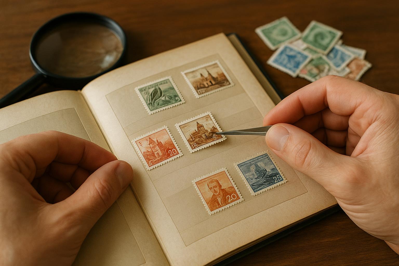 getting started with stamp collecting