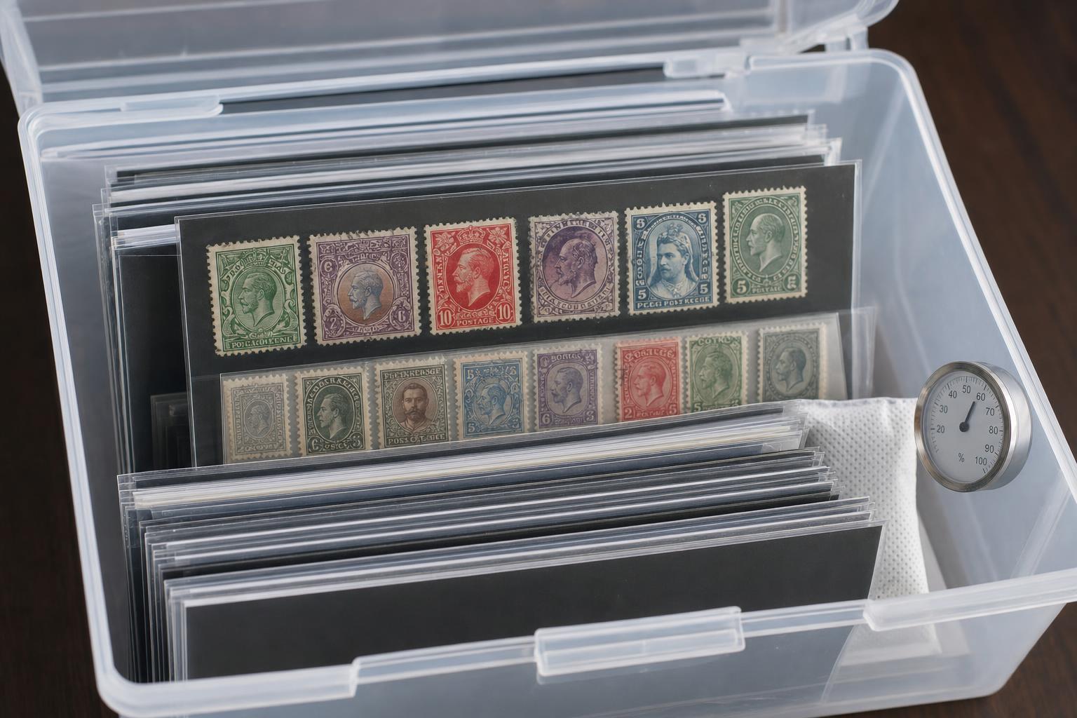 Humidity Controlled Stamp Storage For Superior Preservation
