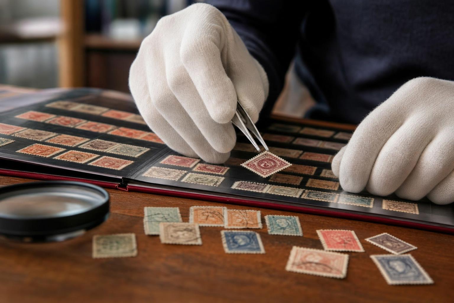 safe stamp handling practices to prevent damage